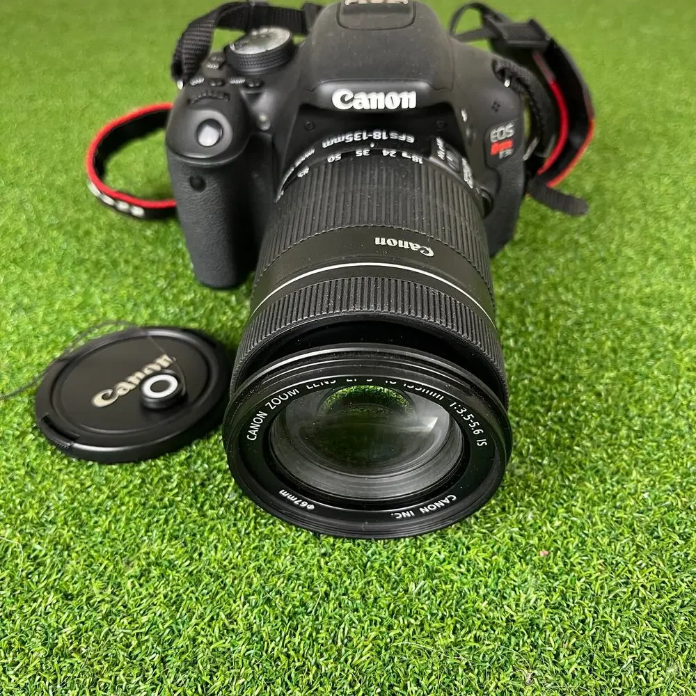 Canon EOS Rebel T3i DSLR Camera Bundle with EF-S 18-135mm IS Lens & Sigma Flash